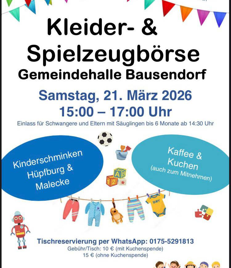 Kleider- & Spielzeugbörse